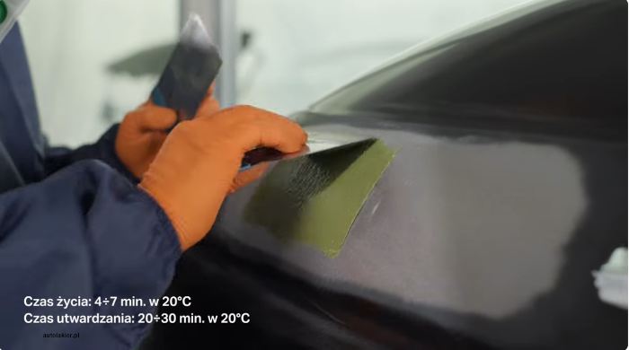 Proces naprawy - naprawa miejscowa, uszkodzenie i odbudowanie zabezpieczenia antykorozyjnego