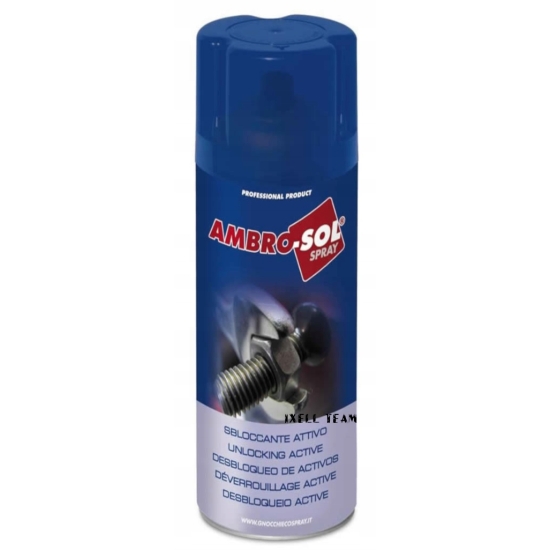 Skuteczny ODRDZEWIACZ do bardzo skorodowanych miejsc spray AMBRO-SOL 1441
