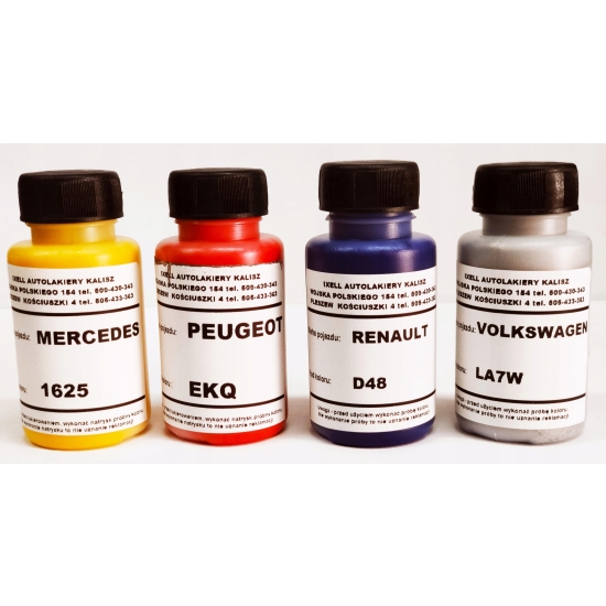 R-STOP 50ml kolor 50ml lakier 50ml zmywacz 50 ZESTAW NAPRAWCZY LAKIERU 1013