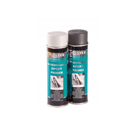 PODKŁAD EPOKSYDOWY MASTER SPRAY antykorozyjny szary 500 ml 1914