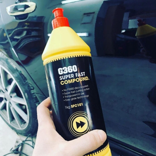 FARECLA G360 0,5 Litra mocno ścierna - tnąca PASTA W PŁYNIE SUPER FAST 1380