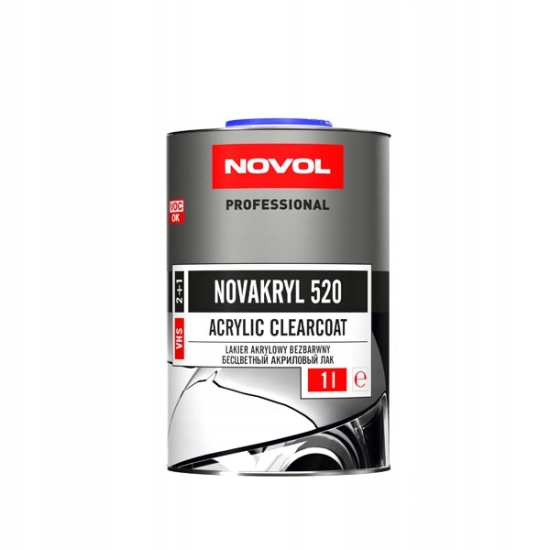 NOVOL VHS 520 LAKIER BEZBARWNY + H5110 UTWAR 1252