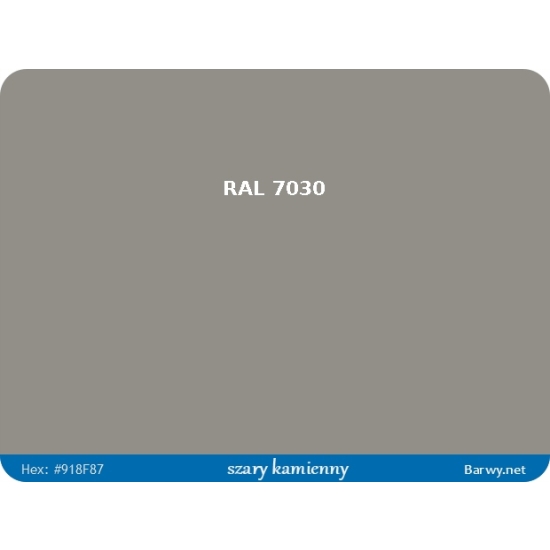 RAL 7030 szara FARBA olejna ALKIDOWA POŁYSK jednoskładnikowa 783