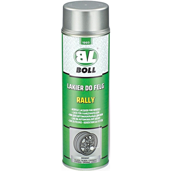 SPRAY DO FELG 500 ml CZARNY POŁYSK odporny na zanieczyszczenia BOLL 511