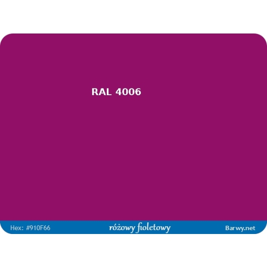 RAL 4006 purpurowa FARBA olejna ALKIDOWA POŁYSK jednoskładnikowa 783