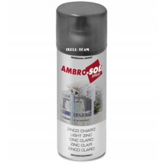 CYNK CIEMNY do zabezpieczeń metalu zagęszczony pigment 400ml Ambrosol 415