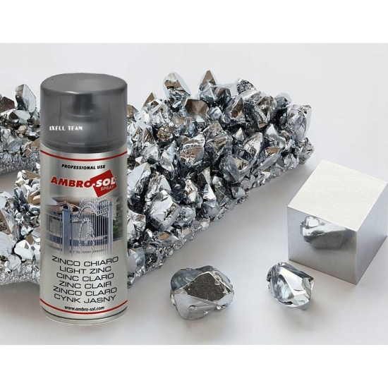 CYNK CIEMNY do zabezpieczeń metalu zagęszczony pigment 400ml Ambrosol 415