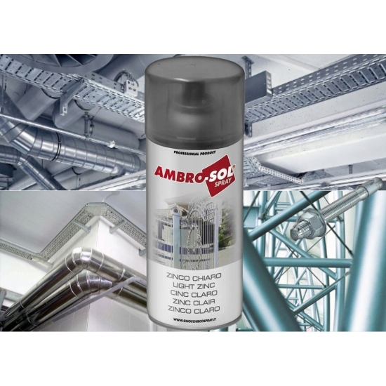 CYNK CIEMNY do zabezpieczeń metalu zagęszczony pigment 400ml Ambrosol 415