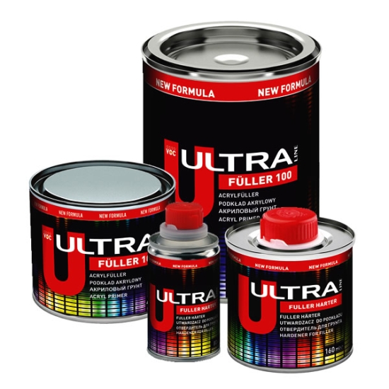 ULTRA PODKŁAD akrylowy wypełniający szary akryl 0,8 + 0,16 L NOVOL 319