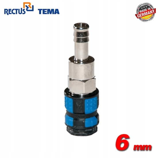 12,5mm TULEJA RECTUS do łączenia węży sprężonego POWIETRZA 1224