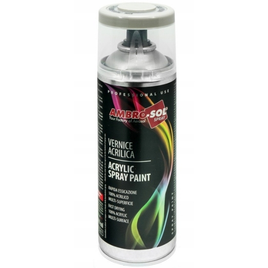 RAL 9006 srebrny jasny LAKIER AKRYL SPRAY profesjonal-line HQ AMBROSOL 1233