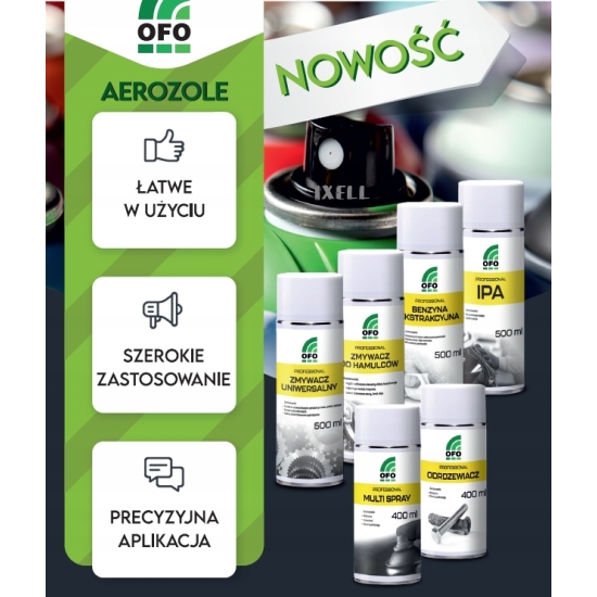 OFO spray BENZYNA EKSTRAKCYJNA 500ml profesjon 934