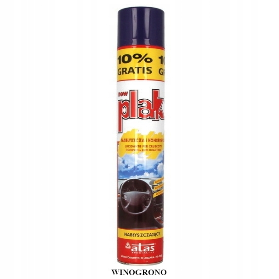 PLAK kokpit zapach BRZOSKWINIOWY 750 ML+10% nabłyszczający ATAS 713