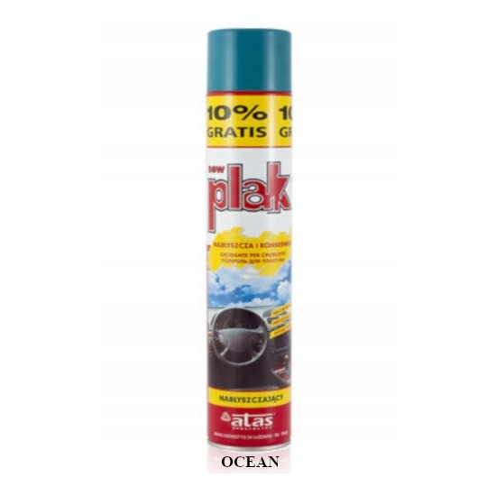 PLAK kokpit zapach BRZOSKWINIOWY 750 ML+10% nabłyszczający ATAS 713