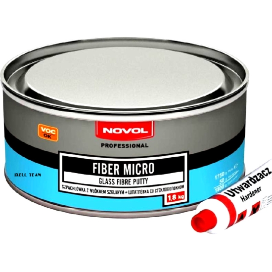FIBER MICRO 1,8 kg szpachlówka z krótkimi włóknami szklanymi NOVOL 98
