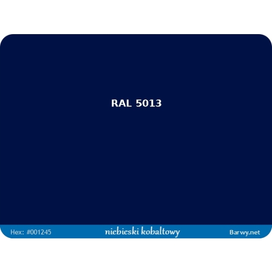 RAL 5013 niebieska FARBA olejna ALKIDOWA POŁYSK jednoskładnikowa 783