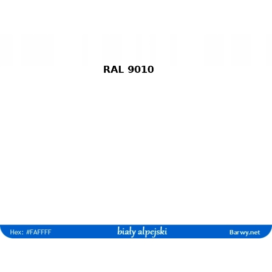 RAL 9010 biała FARBA olejna ALKIDOWA POŁYSK jednoskładnikowa 783