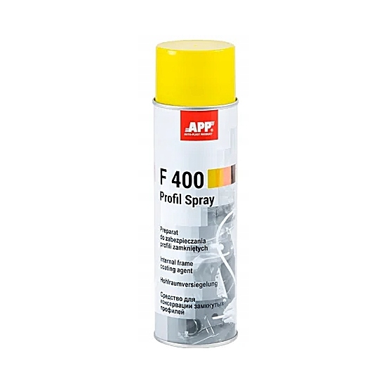 500ml APP F400 bursztynowy preparat do zabezpieczenia profili w sprayu 1064