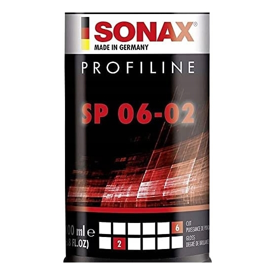 pasta polerska SONAX SP 06/02 SONAX PROFI mocnościerna mocno tnąca 687