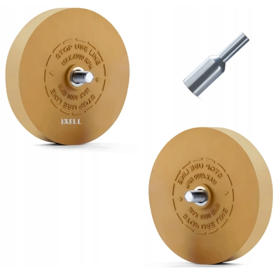 Q 60-500 Dysk do usuwania kleju taśm Z ADAPTEREM komplet 2 sztuki 1058