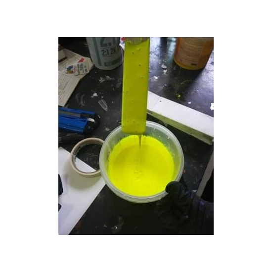 41 2007 żółty pomarańcz fluorescencyjny lakier bazowy 100 ml Gravihel 1069