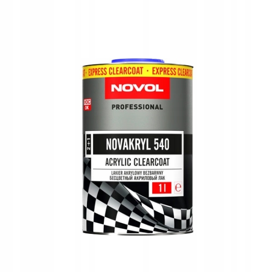 NOVOL HS 540 LAKIER BEZBARWNY EXPRESS suchy po 8h w 20°C 1257