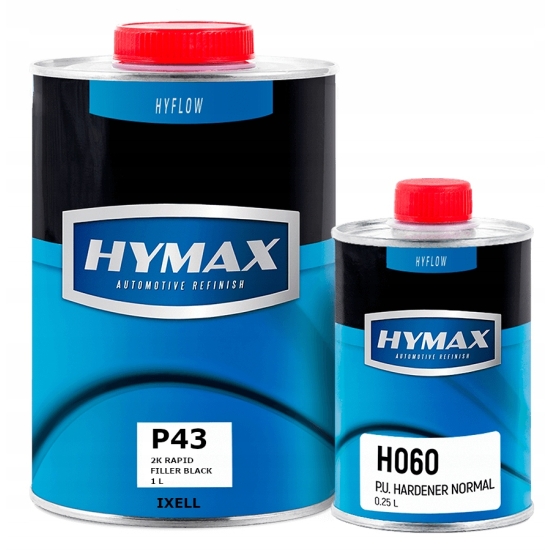 HYMAX P44 4:1 PODKŁAD biały 1,25 Litra bardzo mocno WYPEŁNIAJĄCY 1450