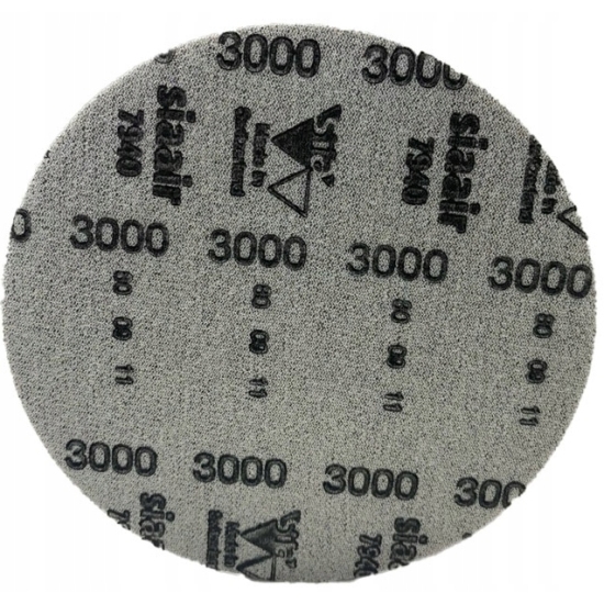 P3000 - średnica 150 mm SIA AIR VELVET gąbka ścierna WODOODPORNA 1124