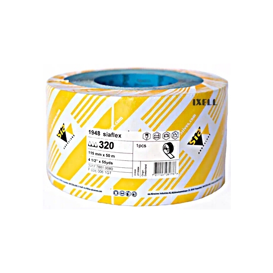P320 SIA Abrasives blue 115mm papier do szlifowania na sucho lub mokro 356