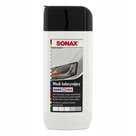 SONAX 500 ml wosk koloryzujący biały WOSK COLOR NANOTECHNOLOGIA PRO 936