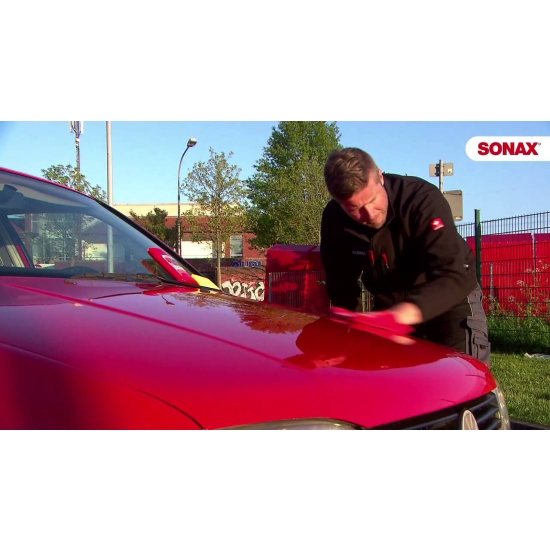 SONAX 2 sztuki ŚCIERECZKI MIKROFIBRA 40x40 idealne do polerowania 614