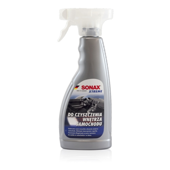 SONAX XTREME DO CZYSZCZENIA WNĘTRZA AUTA tapicerki kokpitu podsufitki 332