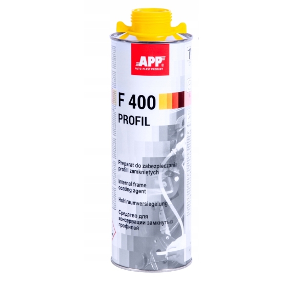 1000ml APP F400 przezroczysty preparat zabezpiecza profile -na pistolet 271