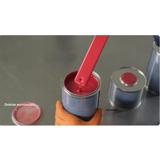 Troton LAKIER AKRYLOWY głęboko czarny wysoki połysk RAL 9005 1 litr 735