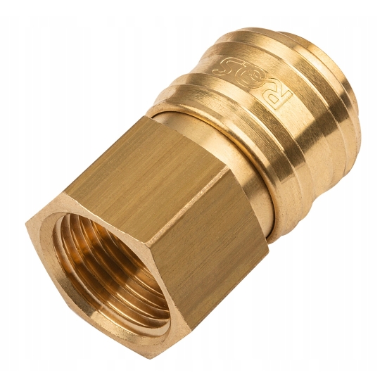 RECTUS SZYBKOZŁĄCZE mosiężne gwint wewnętrzny 1/4 cala 13 mm 1593