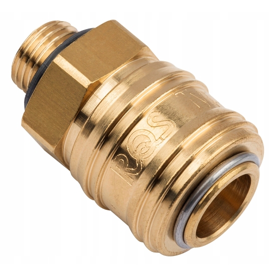 RECTUS SZYBKOZŁĄCZE mosiężne gwint zewnętrzny 3/8 CALA 16,3 - 16,6 mm 1593