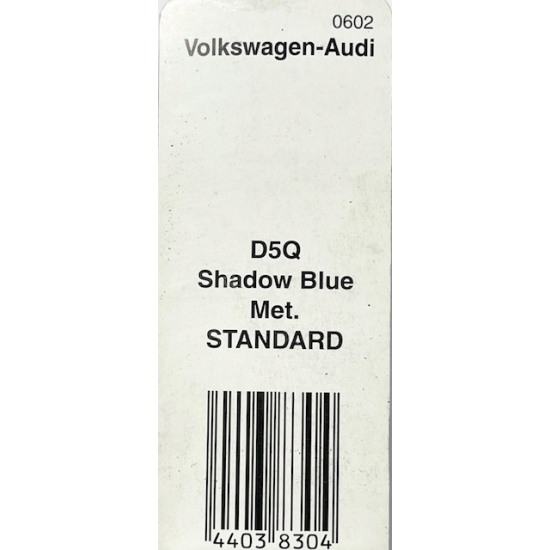 lakier BAZA perła VW PORSCHE SEAT SHADOWBLAU LD5Q rozcieńczalnikowa 55