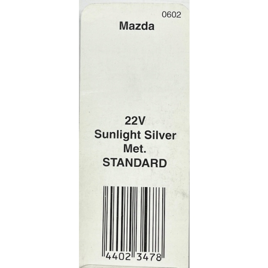 lakier BAZA MAZDA SUNLIGHT SILVER SATIN 22V rozcieńczalnikowa IXELL 55