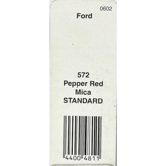 lakier BAZA PERŁA FORD PEPPER RED ECUCWWA 1LITR rozcieńczalnikowa IXELL 55