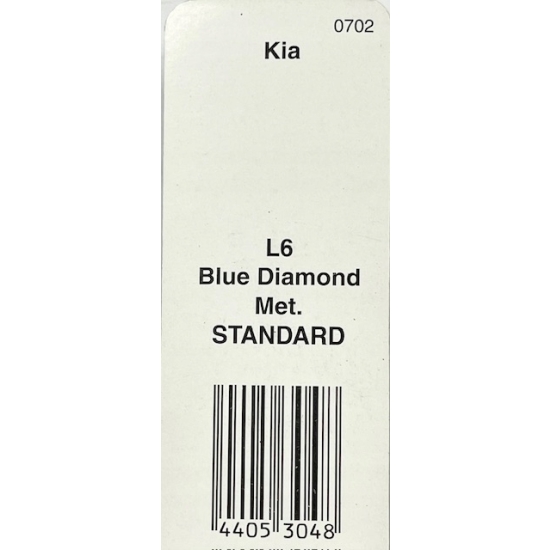 lakier BAZA PERŁA KIA BLUE DIAMOND L6 rozcieńczalnikowa IXELL 1Litr 55