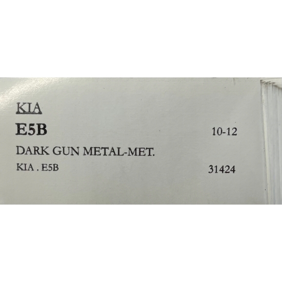 BAZA PERŁA KIA DARK GUN BE E5B IXELL 1Litr 55