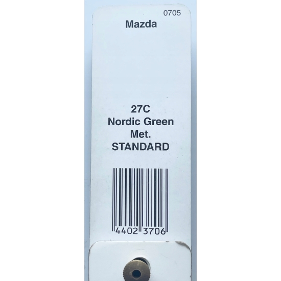 lakier BAZA XYRALIC MAZDA NORDIC GREEN 27C IXELL1 LITR rozcieńczalnikowa 55