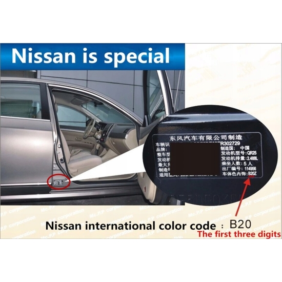lakier BAZA XYRALIC NISSAN BLUISH BLACK B20 IXELL rozcieńczalnikowy 55