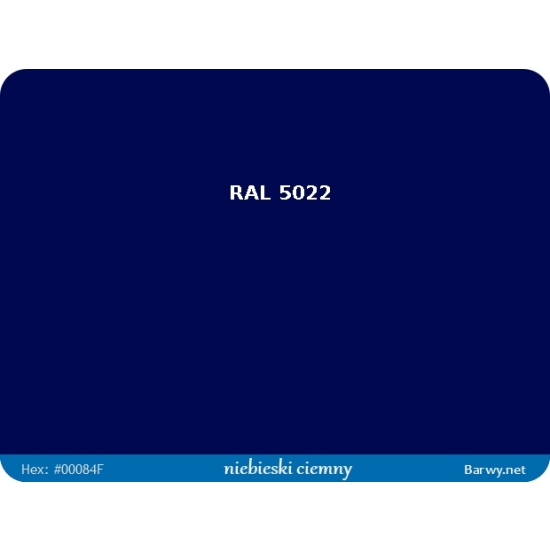 RAL 5022 granat FARBA olejna ALKIDOWA POŁYSK jednoskładnikowa 783