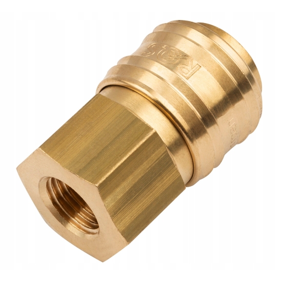 RECTUS SZYBKOZŁĄCZE mosiężne gwint wewnętrzny 3/8 CALA 16,3 - 16,6 mm 1593