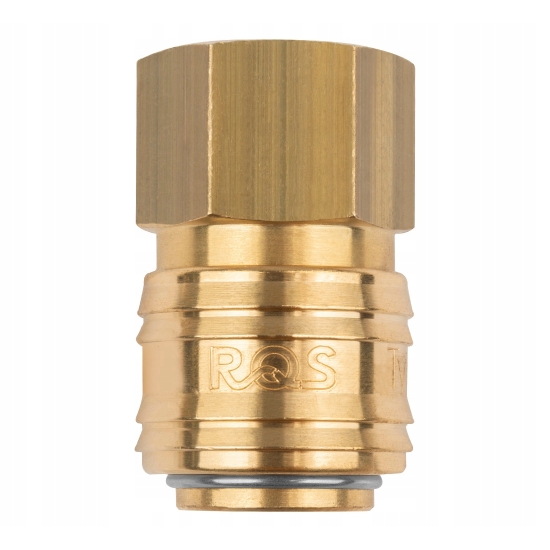 RECTUS SZYBKOZŁĄCZE mosiężne gwint wewnętrzny 3/8 CALA 16,3 - 16,6 mm 1593