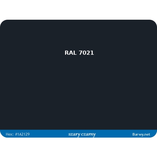 RAL 7021 szara FARBA POŁYSK olejna ALKIDOWA 783