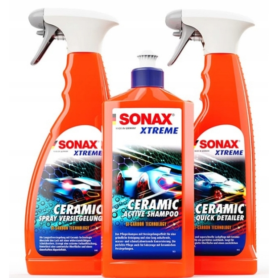 SONAX CERAMIC ULTRA SLICK ceramiczna ochrona lakieru super efekt połysk 251