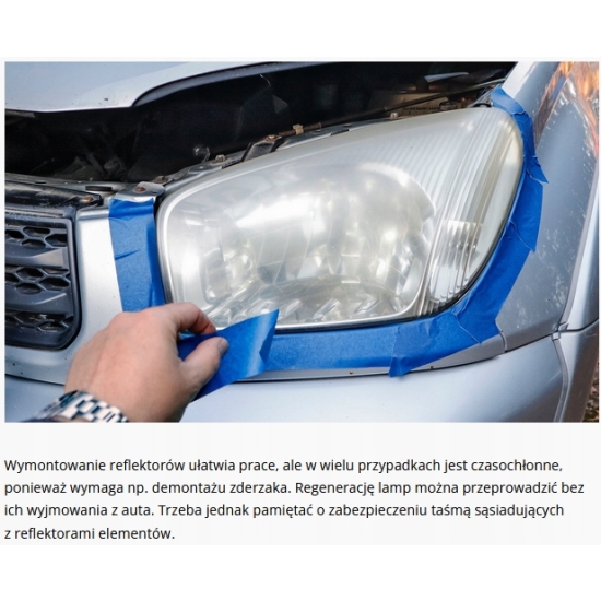 K2 Vapron PRO ZESTAW do regeneracji reflektorów plastikowych czajniczek 426