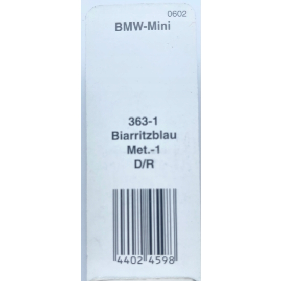 lakier BAZA PERŁA BMW BIARRITZBLAU 363 IXELL rozcieńczalnikowa 55